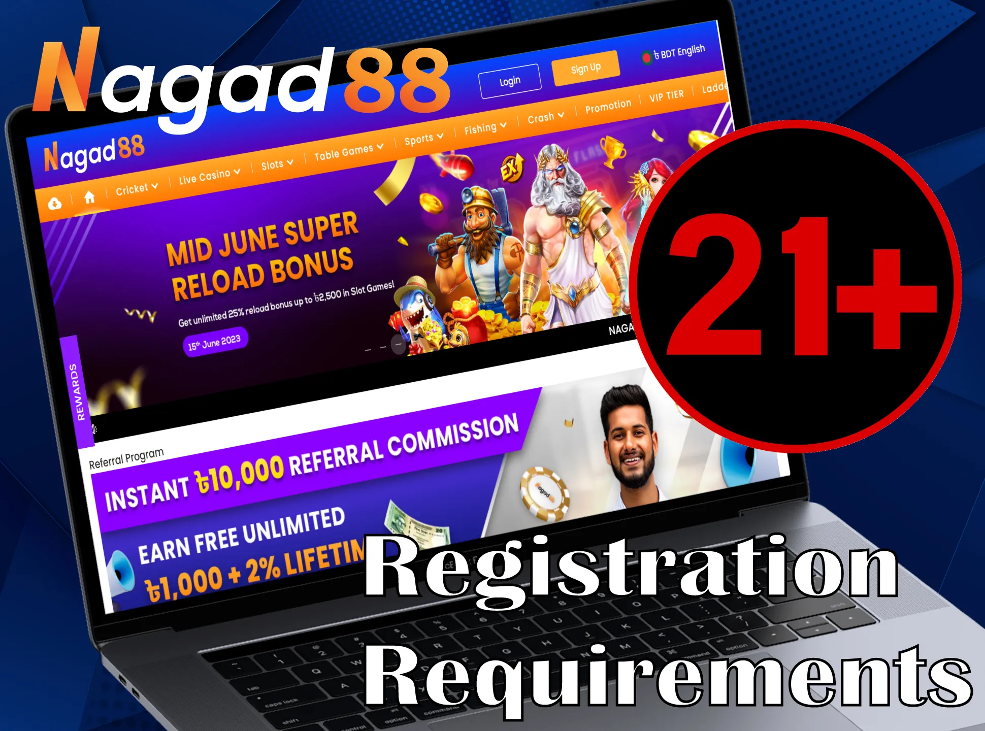 Read the simple rules for registering with Nagad88.