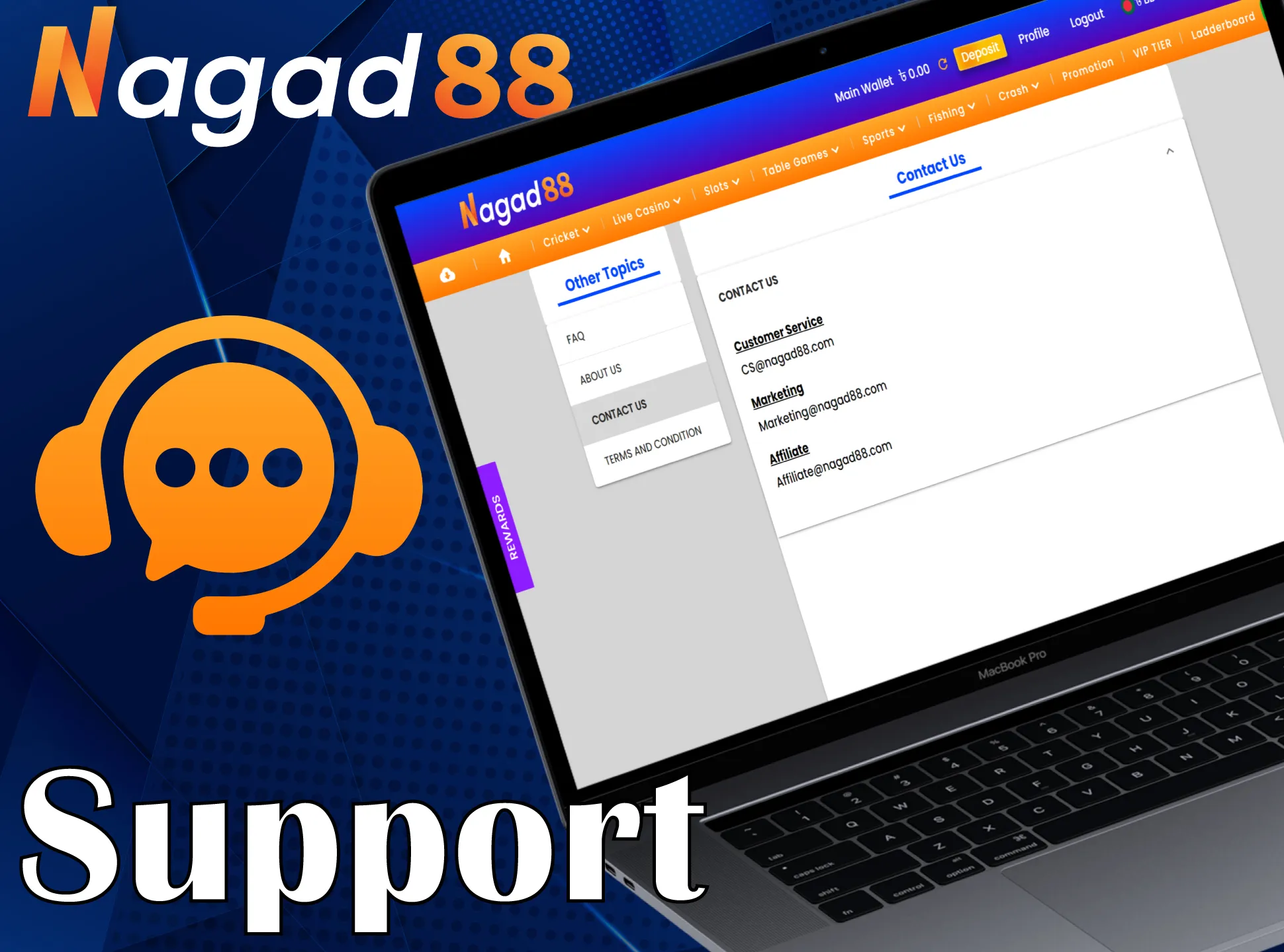 Nagad88 always supports its users.