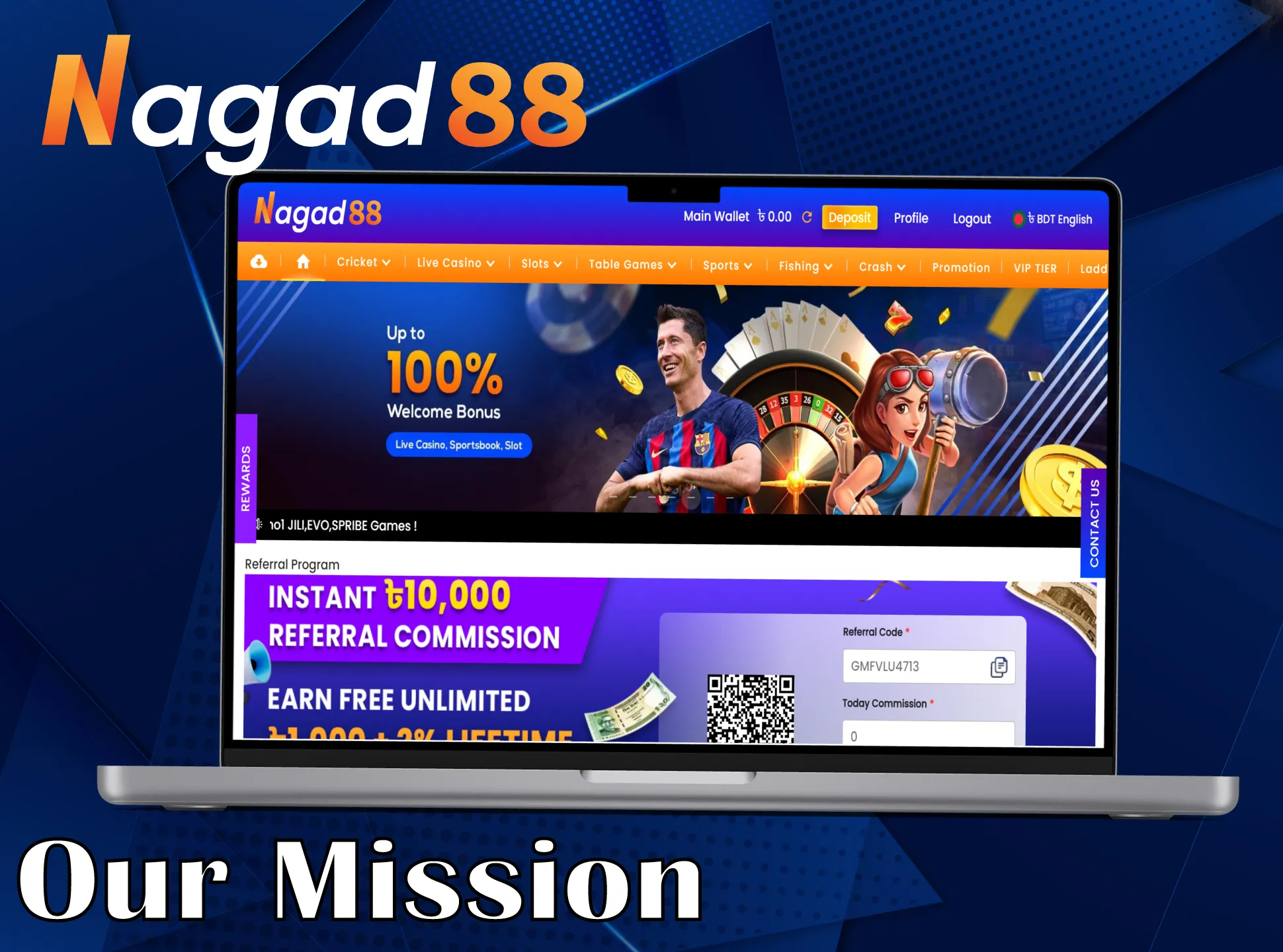 Learn more about the Nagad88 mission .