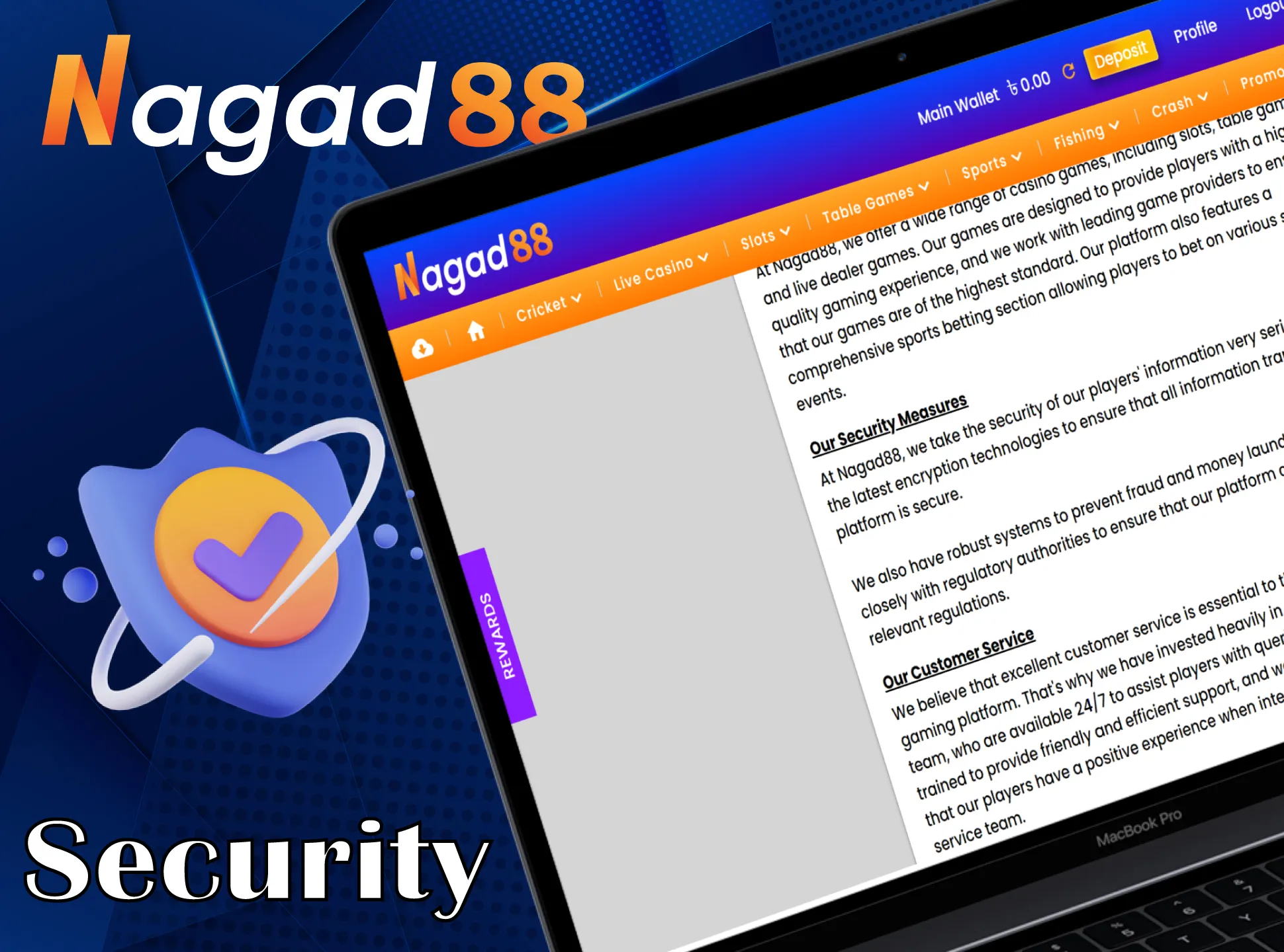 Nagad88 is secure for users.