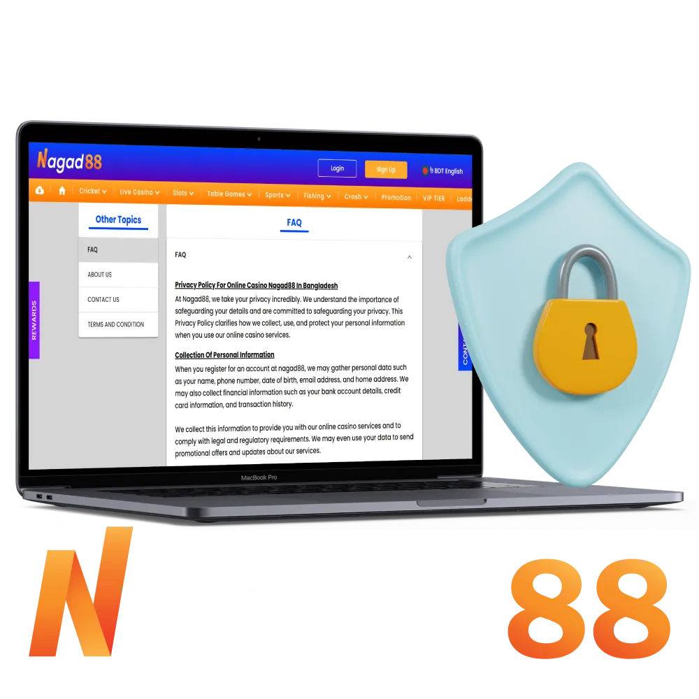 Get to know Nagad88's privacy policy.