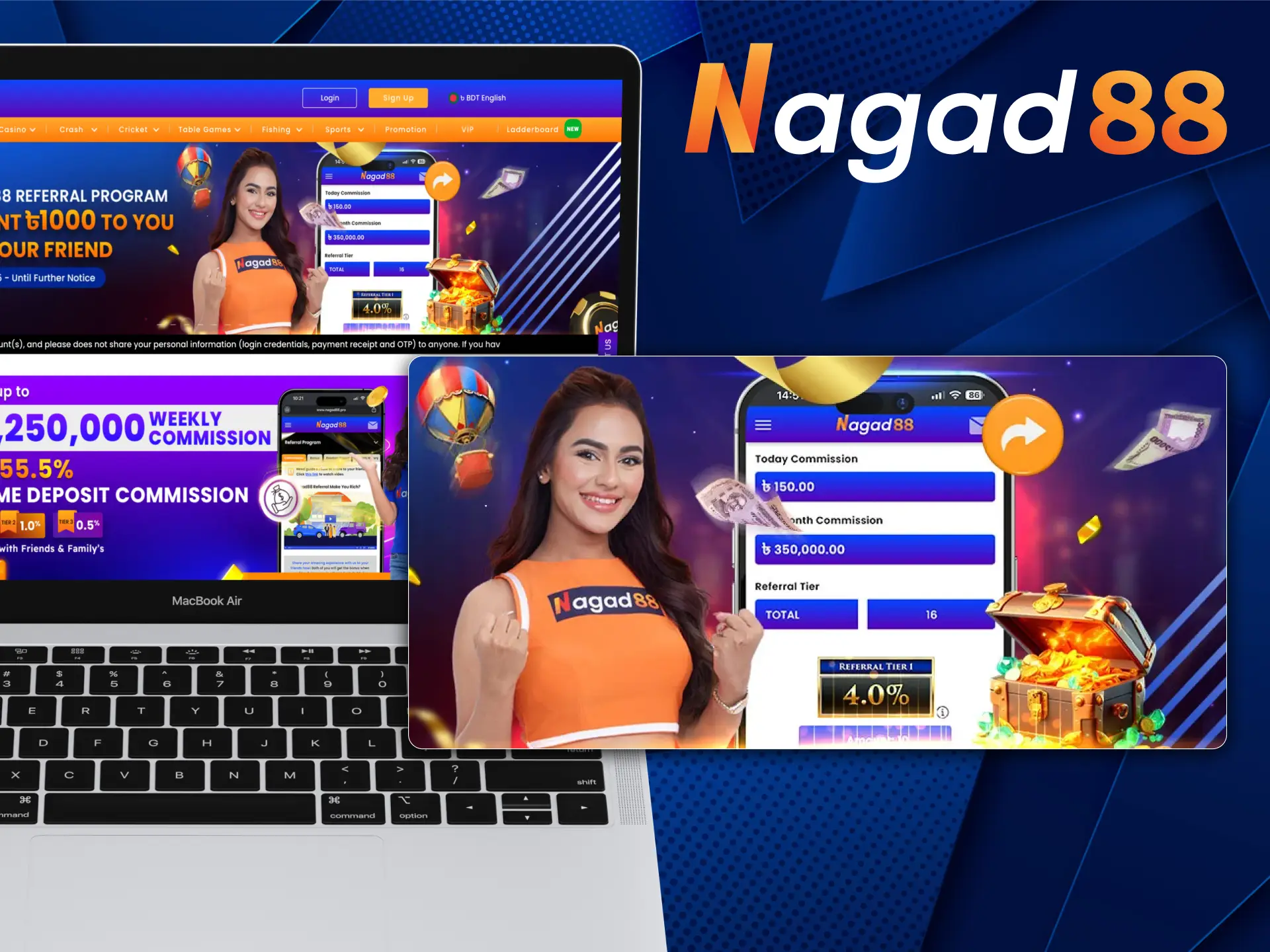 Stay connected with Nagad88 Nusrat Faria through her official social media.