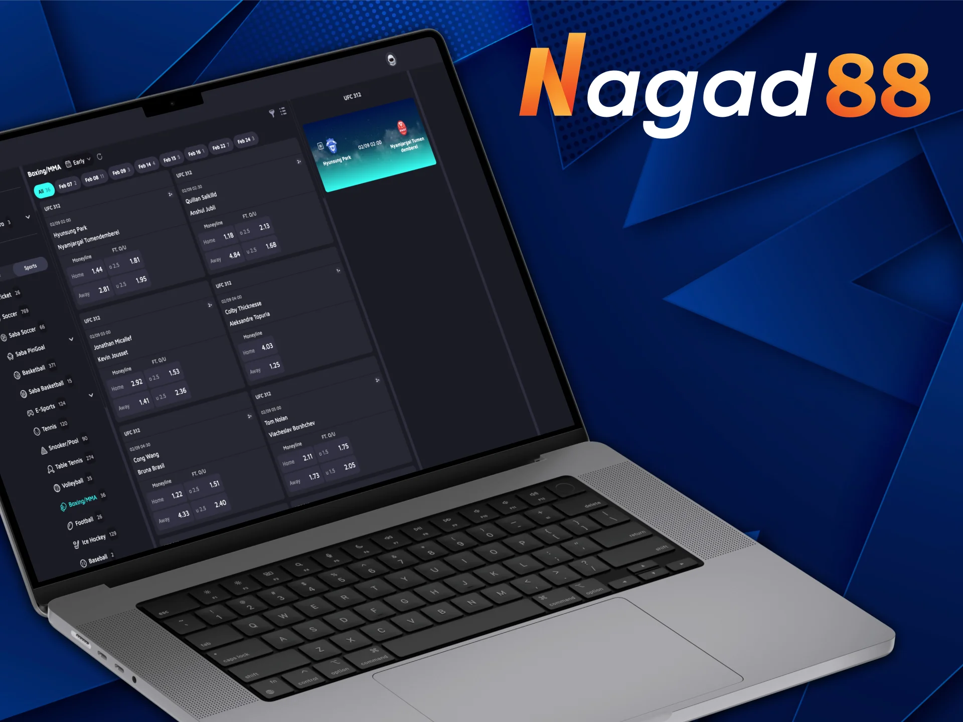 Join Nagad88 for an exciting experience in online boxing betting.