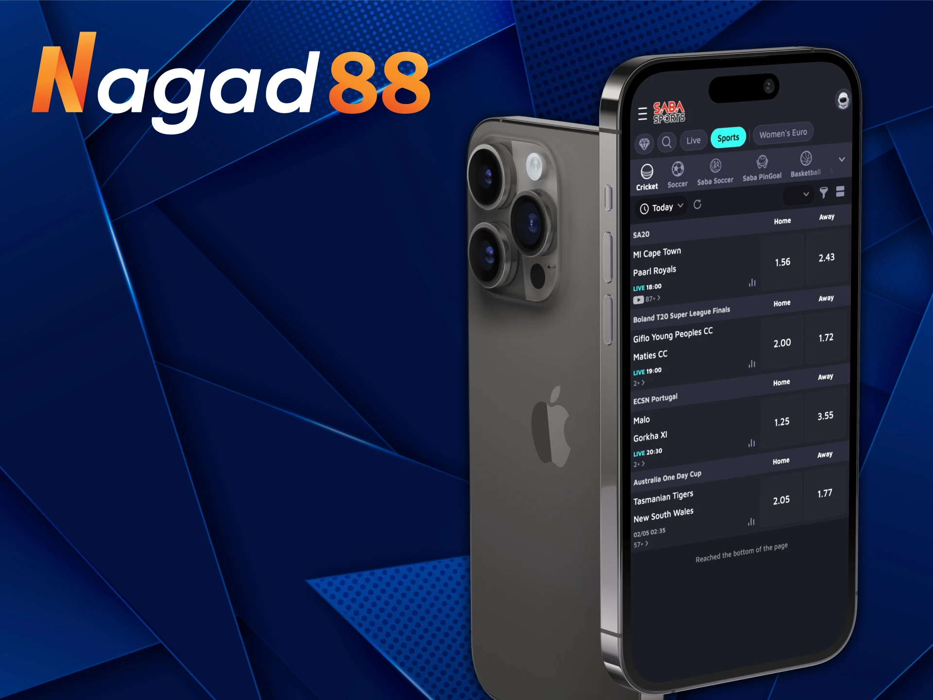 You can access the Nagad88 cricket betting app through the App Store.