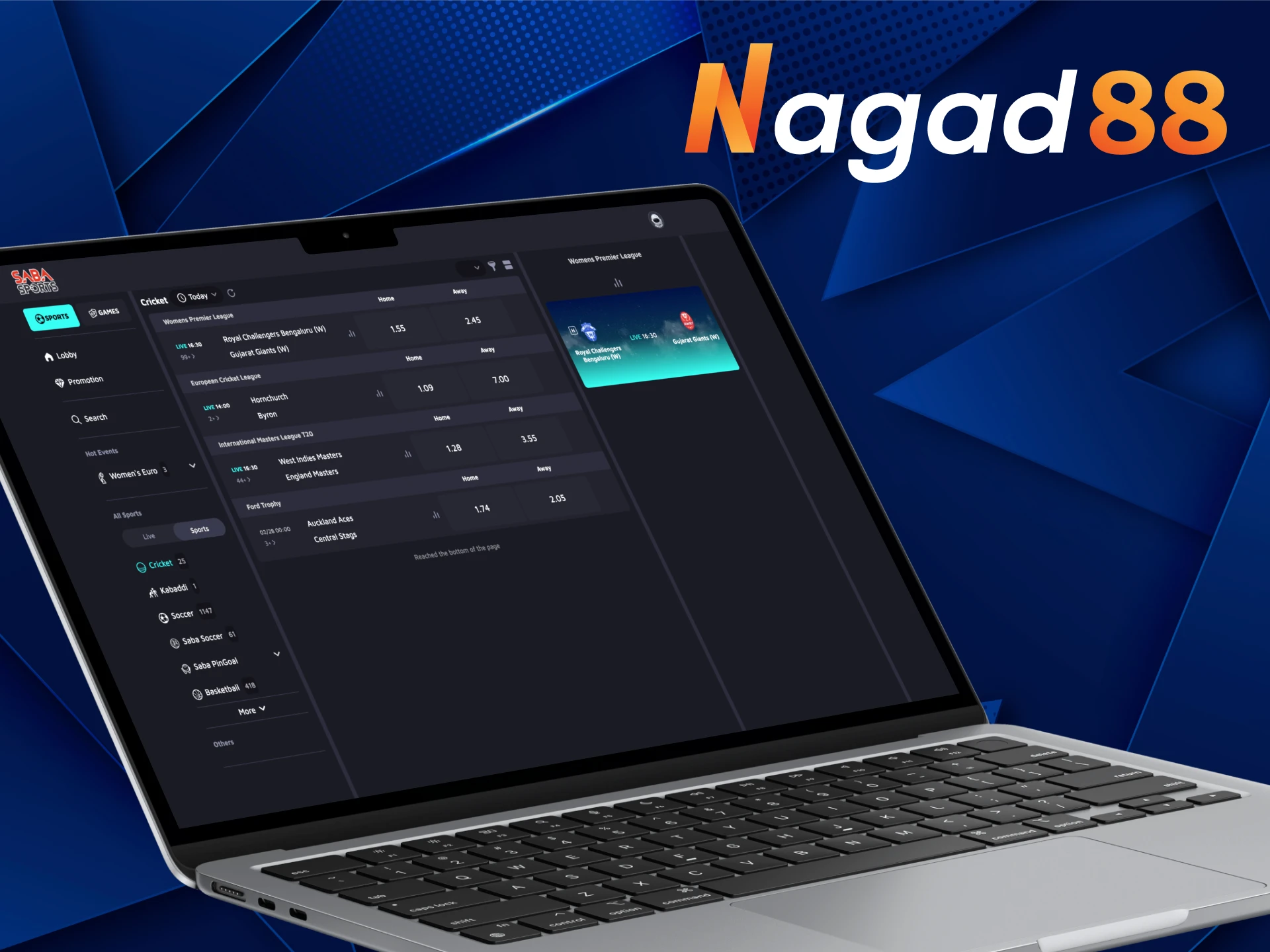 Nagad88 IPL offers various betting options to make matches more exciting.