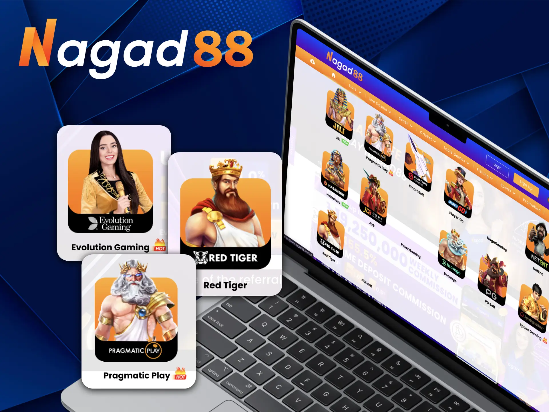 Nagad88 platform works with trusted and reliable providers.