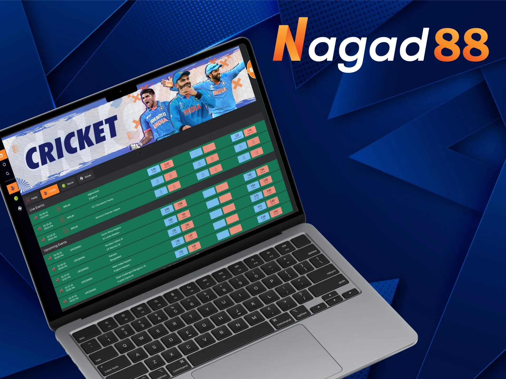 Check out the main sports events at Nagad88 official platform.