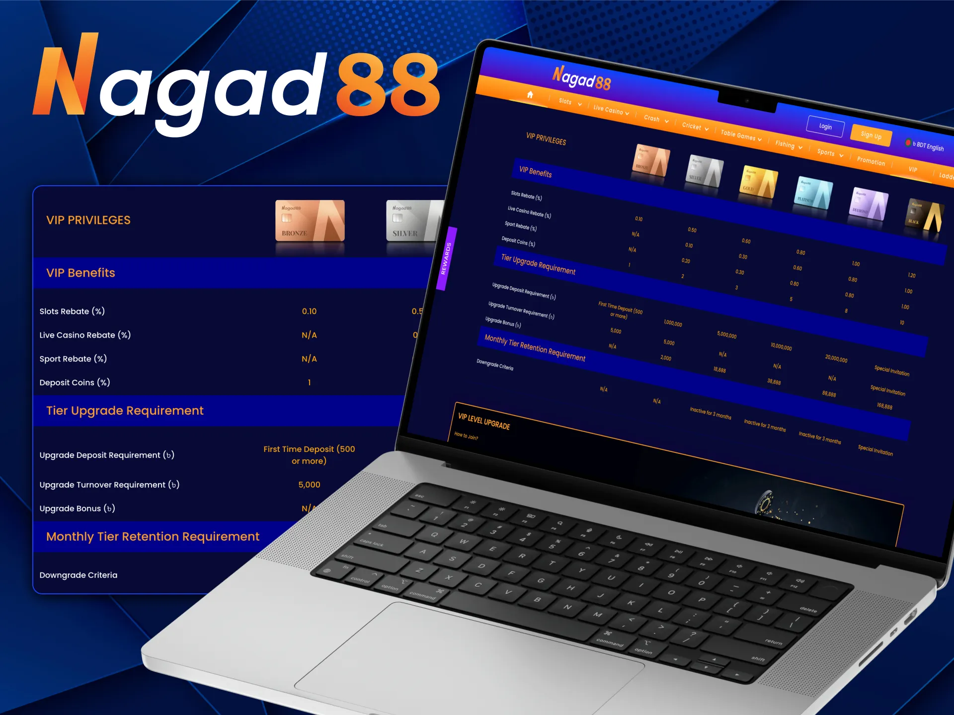 Get to know how the Nagad88 VIP program works.