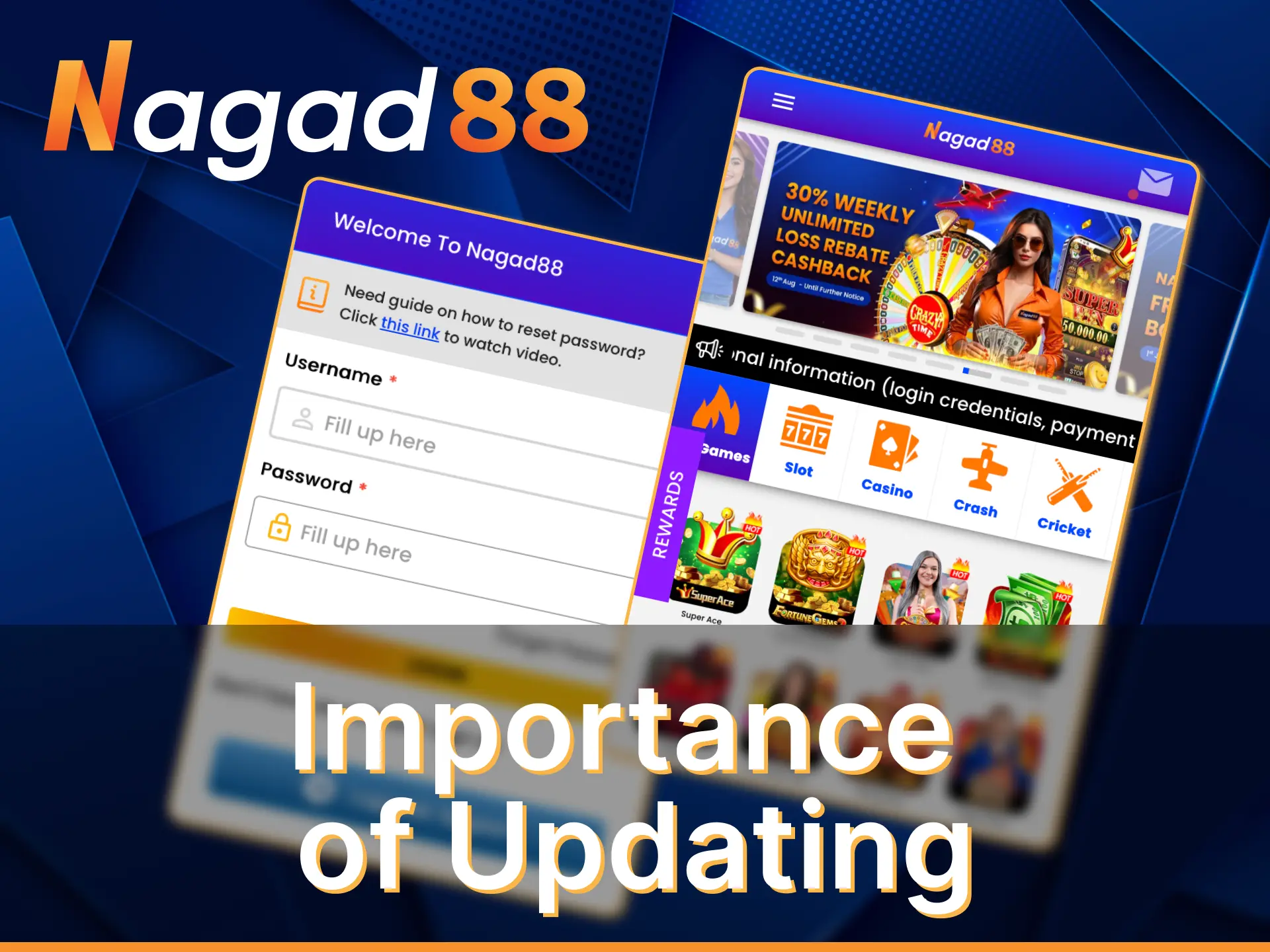 You need to use the latest version of Nagad88 app.