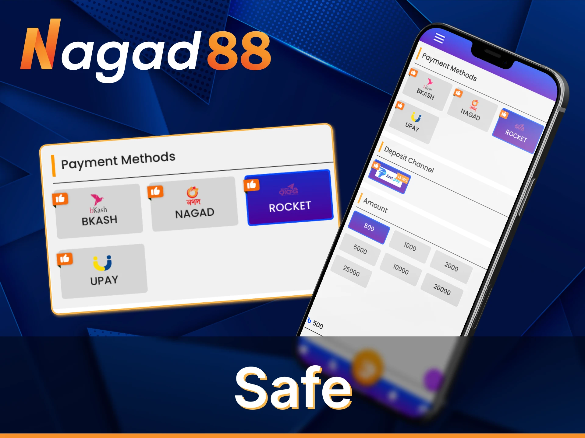 The Nagad88 app follows strict anti-fraud measures.
